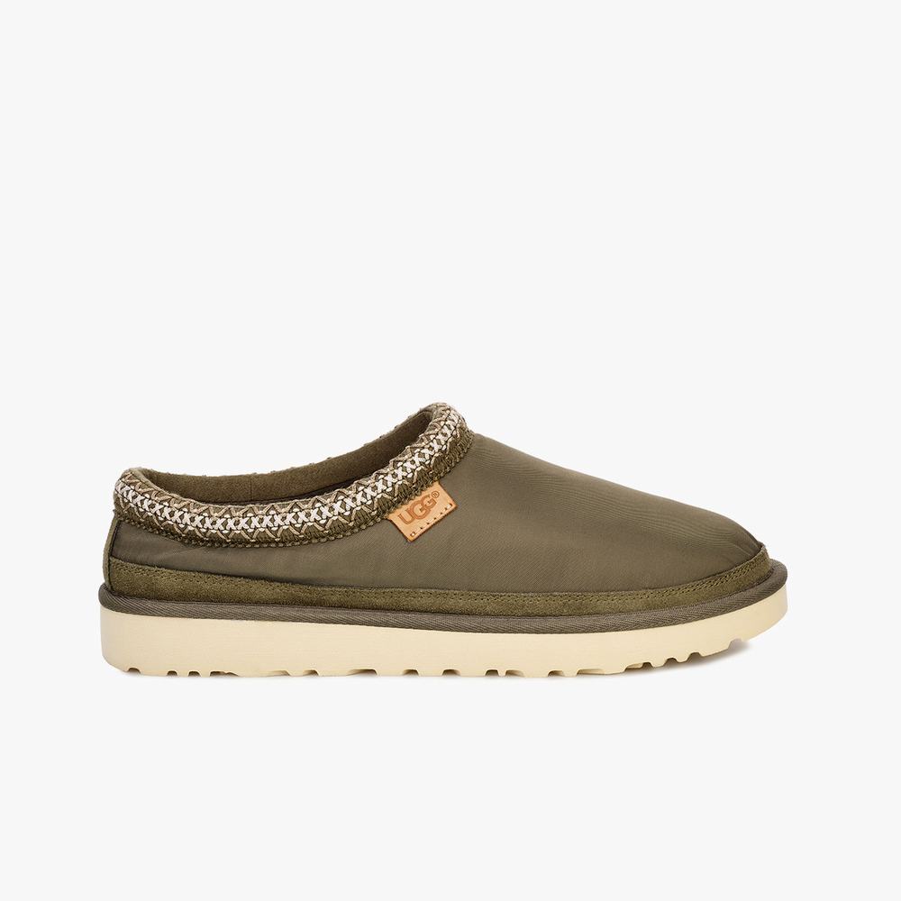 Chausson UGG Tasman Homme Vert Soldes 708UJYVQ